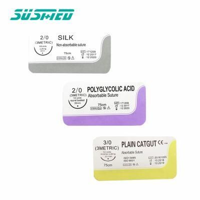 Absorbable Sterile Surgical Sutures with Needle
