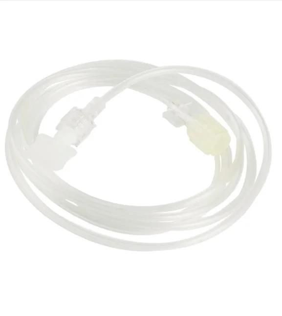 Medical Instrument Disposable IV Infusion Extension Tube with Needle Free Connector CE/ISO