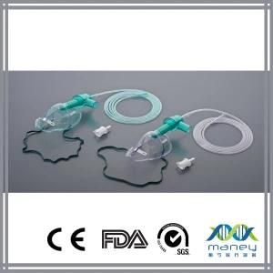 PVC Disposable Medical Oxygen Mask with 2 Diluters (MN-OM02)