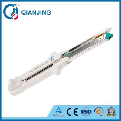 Double Staggered Rows of Titanium Staples Disposable Linear Cutter Stapler for Gastrectomy