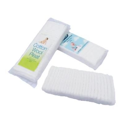 Medical Supplies Cotton Disposable Products Zigzag Cotton Pleats