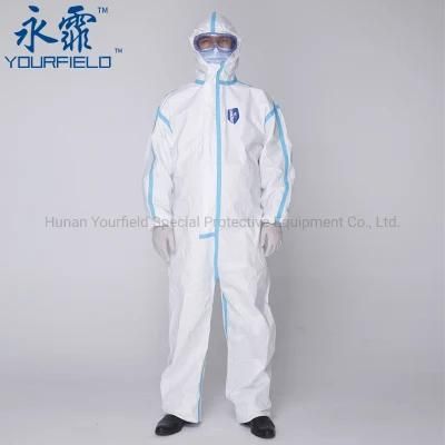 Yourfield Medical Clothes Safety Clothing Personal Protective Equipment in Healthcare Settings Coveralls
