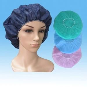 Nonwoven Disposable Bouffant /Mob Nurse Caps for Surgical Head Cover