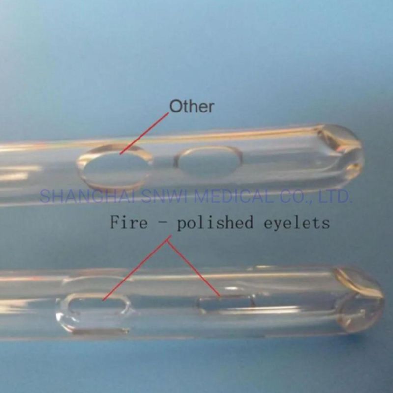 Disposable Medical Nelaton Catheter with ISO Certificates Made From Non-Toxic PVC, Medical Grade