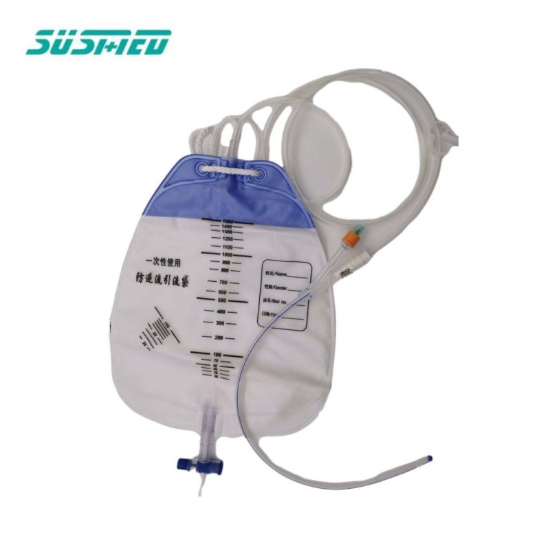 Urine Drainage Bag Anti Reflux Drainage Bag 500ml/1500ml/2000ml