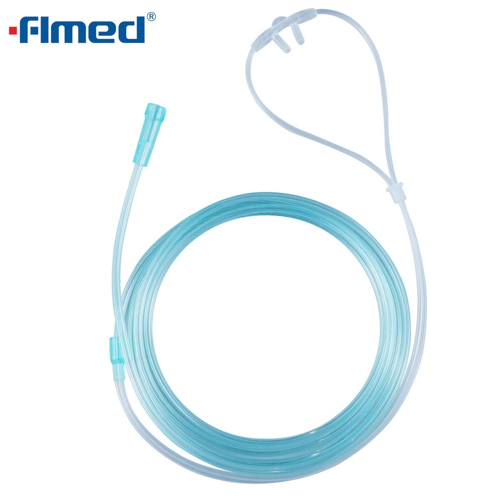 Medical Supply Disposable Medical Nasal Oxygen Cannula Tube with Soft Prongs