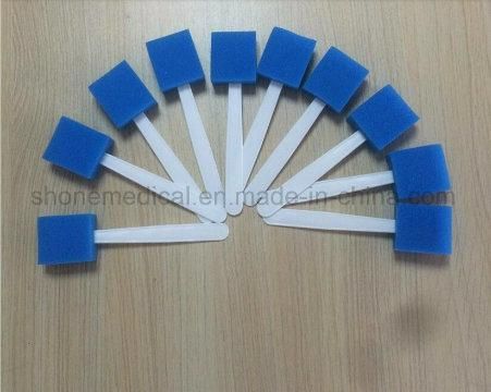 Disposable Medical Colorful Cleaning Sponge Stick