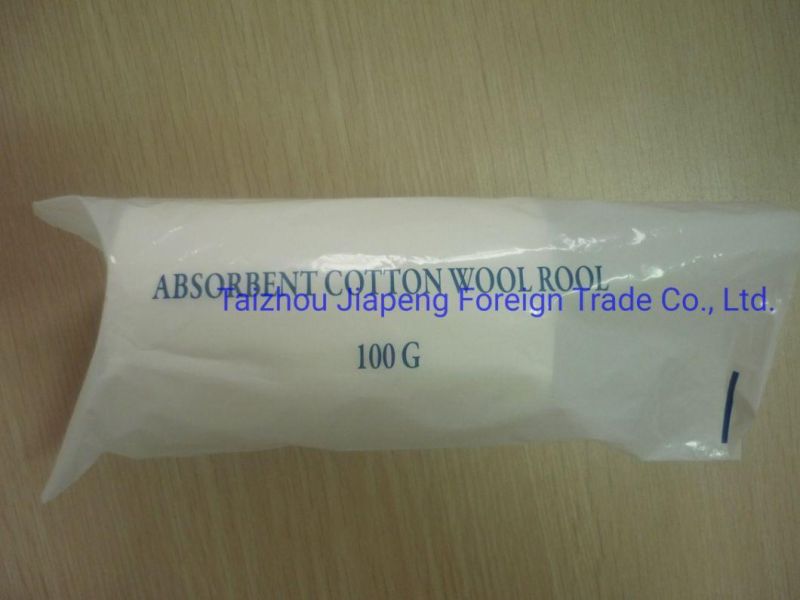 Absorbent Cotton Wool Roll 100% Cotton Hospital Cotton Roll Disposable