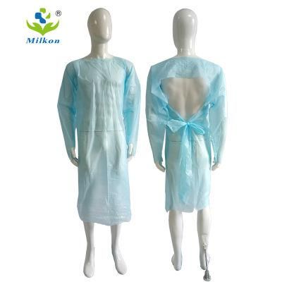 En13795 High Performance Disposable Visitor Coat From Hubei Xiantao Factory