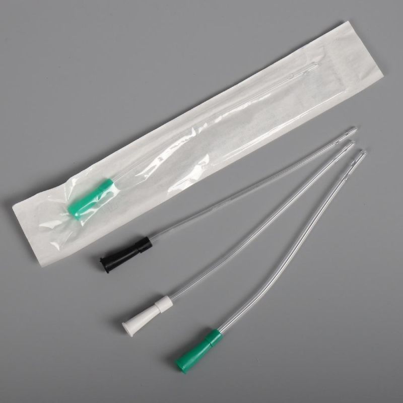 F10-14 20cm Sterile Medical Grade PVC Female Urine Catheter