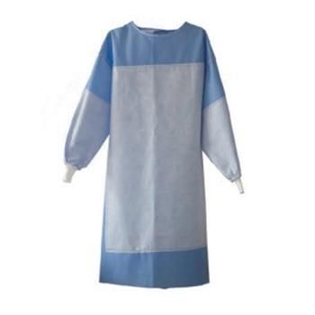 Medical Disposable Isolation Gown 45GSM SMS Waterproof Surgical Isolation Gown