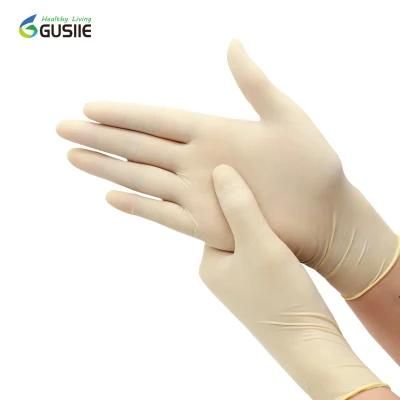 Best Quality Hot Sale Safety Disposable Blue Work Medical Examination Latex Rubber Gloves