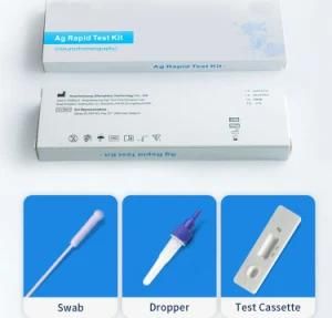 Rapid Antigen Test Kit for Selftest Nasopharyngeal Nasal Swab Antigen Rapid Test Device Saliva Antigen Test for Self Use