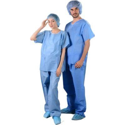 Other Medical Consumables SMS Scrub Suit, Spp Scrub Suit, Shirt&Pants Disposable