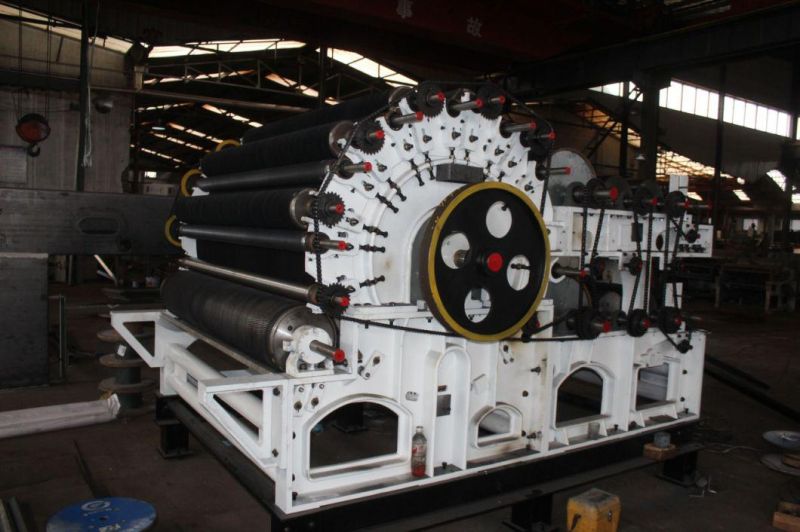 Modern Design Nonwoven Technicals Carding Machine, Wool Carding Machine Plain Carpet Making Machine