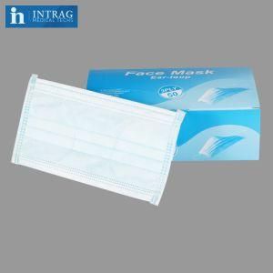 Manufacturer Medical 3ply Earloop Mouth Mask 3 Layer Disposable 3ply Medical Face Mask