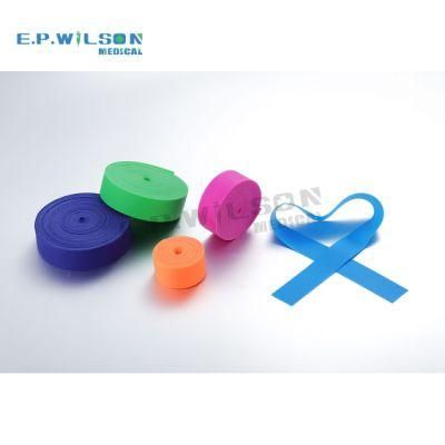 Colorful Customized Logo Disposable TPE Latex-Free Medical Tourniquet