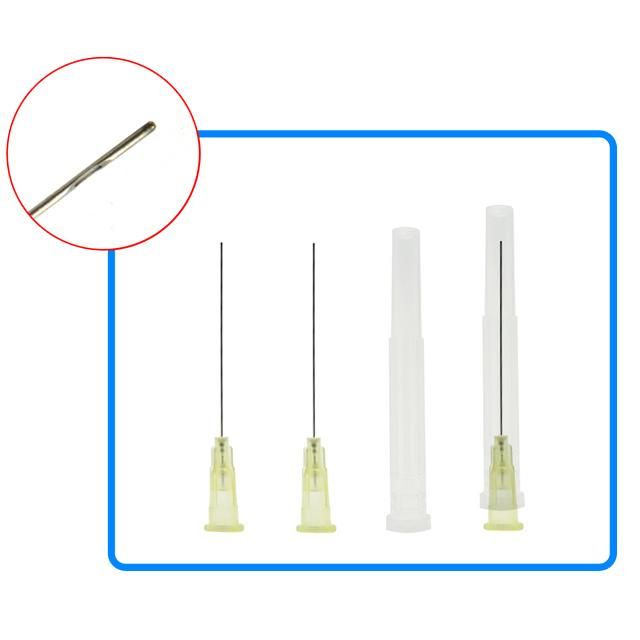 Dental Flat Head Endo Irrigation Flexible Needle