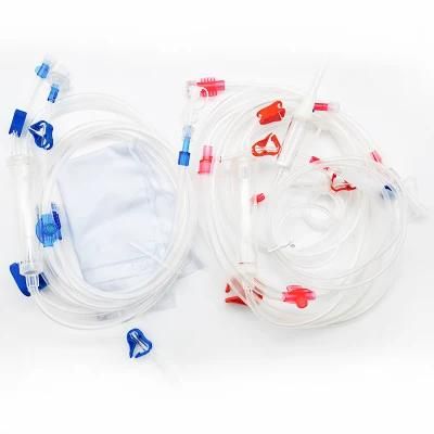 High Quality Medical Hemodialysis Tubing Blood Line with Waste Bag