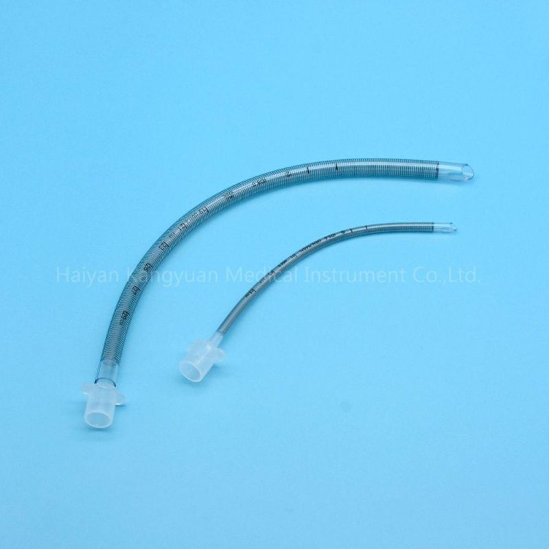 Uncuffed Reinforced Endotracheal Tube Flexible Tip Armored