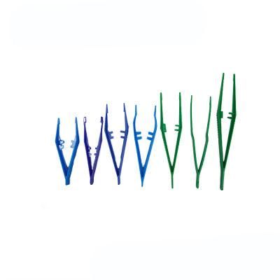Economical Surgical Plastic Medical Thumb Tweezers Forceps