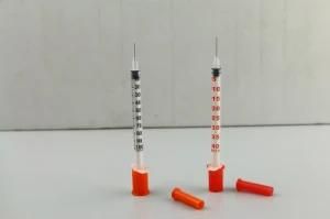 Hot Sale Insulin Syringe with 29g, 30g Needle
