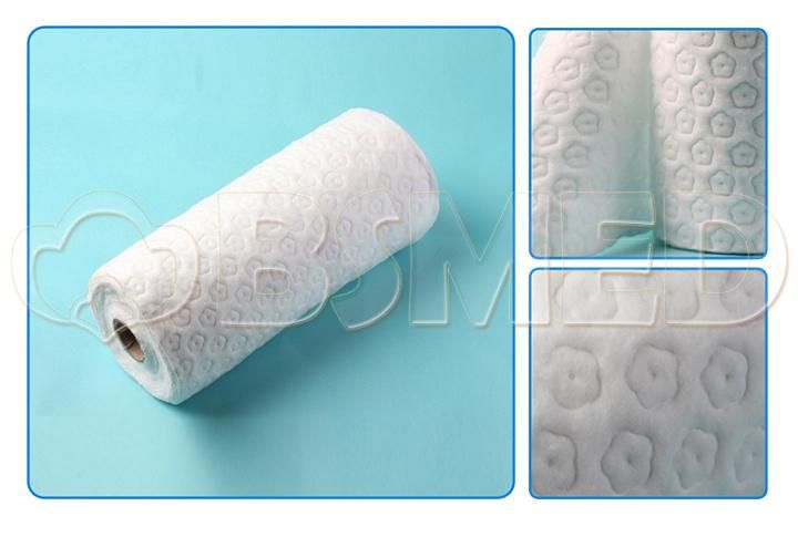 Factory of 100% Cotton Medical Embossed Cotton Wool Roll