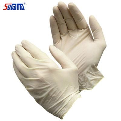 Wholesale Disposable Rubber Medical Latex Examination Gloves