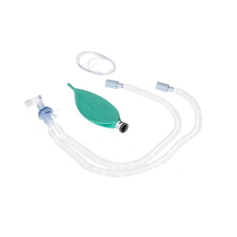 High Quality Reusable Silicone Anesthesia Breathing Circuit with CE