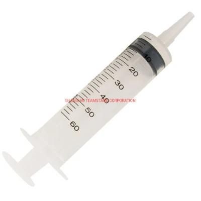 Factory Price Oral and Enteral Feeding Syringe Syringe 5 12 60ml for Nutrition Feeding with CE Certificate