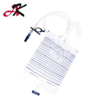 Alps Wholesale Urine Bag PEE Nephrostomy Collection Catheter 1000ml Urobag