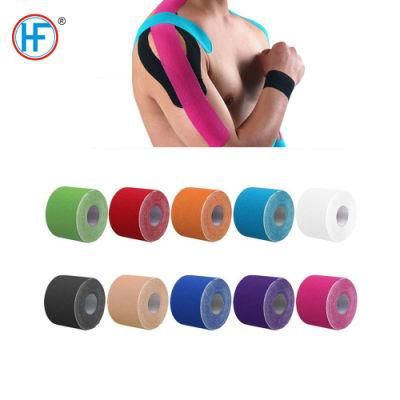 Factory Sale Waterproof Medical Disposable Comfortable and Breathable Kinesiology Tape (K-Tape)