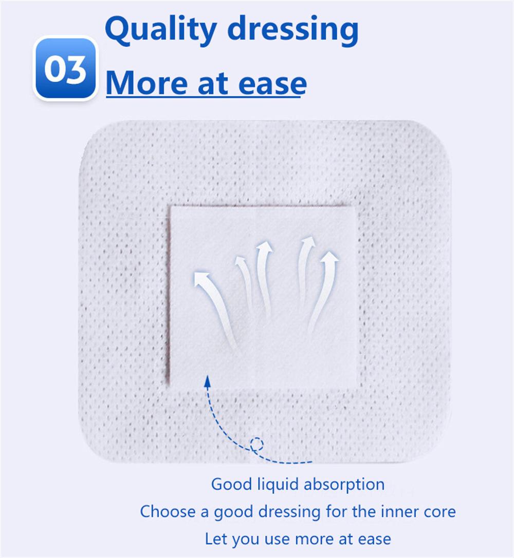 Disposable Adhesive Non Woven Eye Shield Non Woven Eye Patches Eye Dressing for Adult