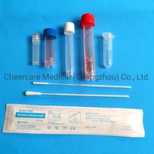 Sample Collection Tube with Vtm, Nasal Swab Oral Swab with Vtm Tube Vtm Sample Storage Tube with Swab