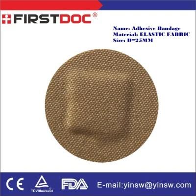 D=25mm Round Band-Aid Flexible Fabric Adhesive Bandages