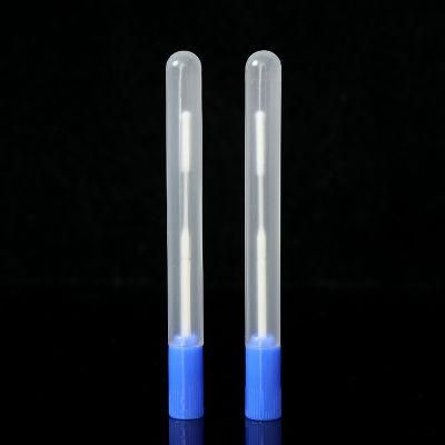 Disposable Medical Sterile Sample Collection Dry Tubes Swab Flocked 12.5cm/4.8cm Breakpoint