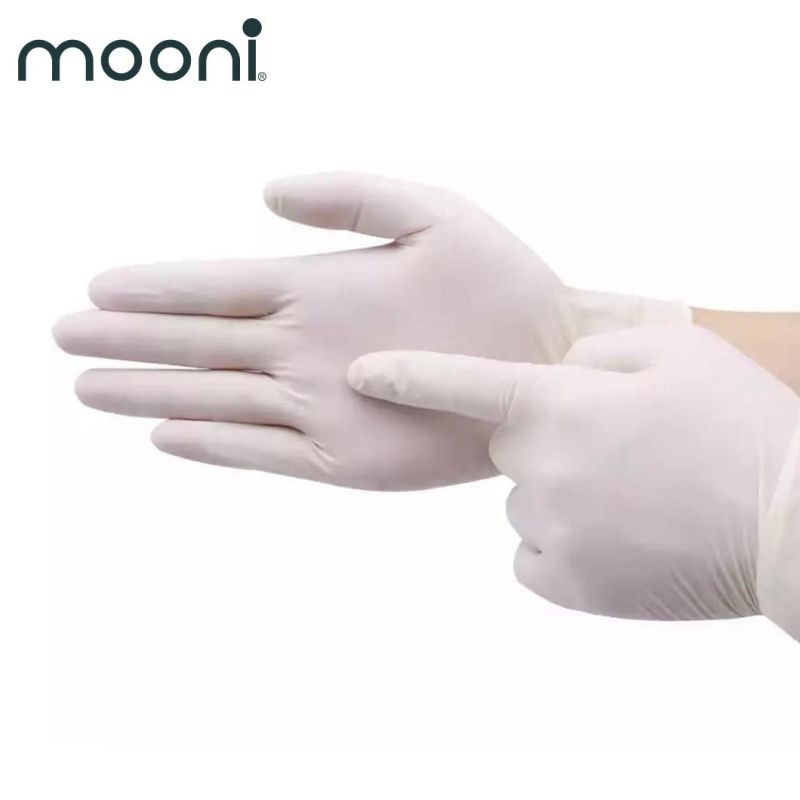 Latex Powder-Free Dust-Free High-Elastic Inspection Household Personal Protective Latex Gloves