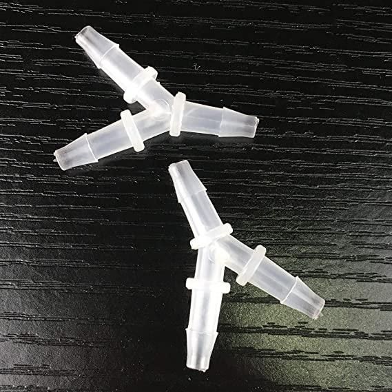 Plastic Tee Joint Three-Way Connect Tube
