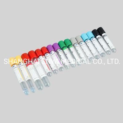 Disposable Medical Supplies Purple Cap Vacuum Pet or Glass EDTA K2 K3 Blood Collection Tube with CE ISO Certificate