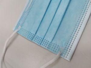 Earloop Type 3 Ply Virus En14683 Face Masks Protective Non-Woven 3 Layers Disposable Surgical &amp; Medical Face Masks with CE and SGS
