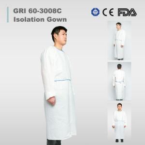 Medical Protective Clothing Disposable Plastic Body Suit with PE Film Waterproof Isolation Gown