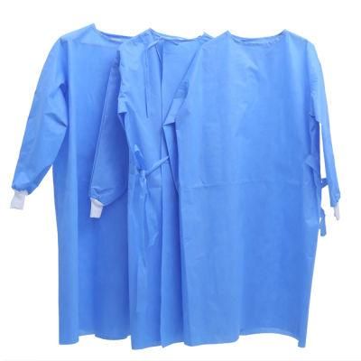 Heap 35g/40g/45g SMS Non Woven Sterile Disposable Medical Standard/Reinforced Surgical Gown for Hospital