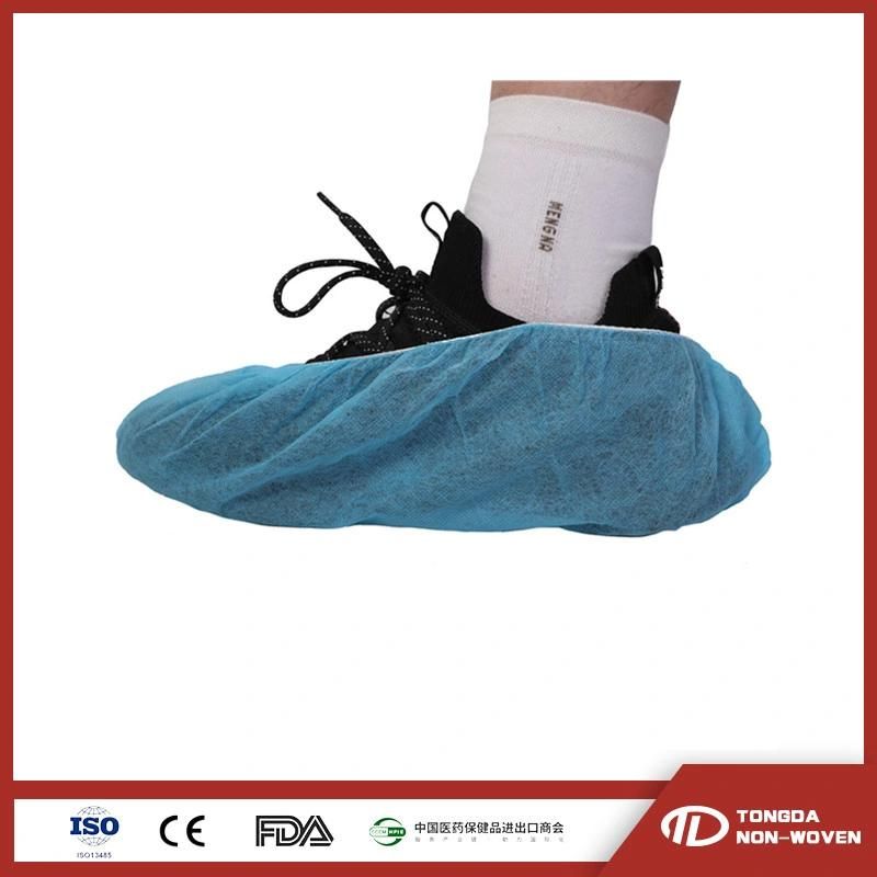 Factory Wholesale Sale Disposable Non-Woven Dustproof Non-Slip Durable Shoe Cover