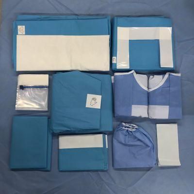 Hot Sale Surgical Drape High Quality Medical by Pass Disposable Surgical Pack