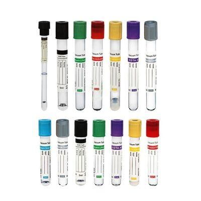 Medical Disposables Sterile EDTA Tube Vacuum Blood Collection Tube with CE ISO