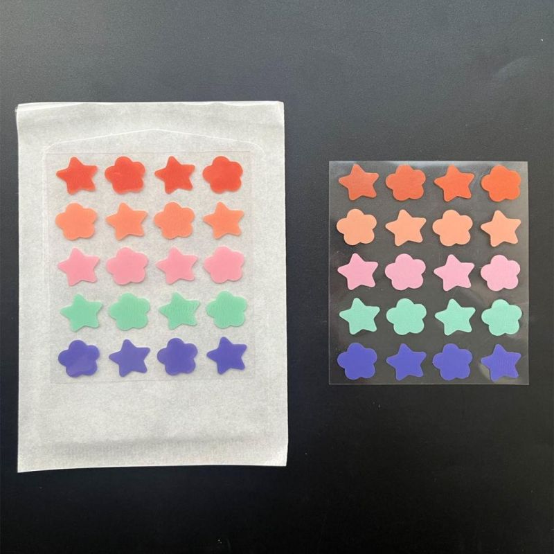 Hb Color Star Acne Healing Patch - Absorption Concentrate Pack, Invisibility, Spots, Hydrocolloid, Skin Comprehensive Treatment, Facial Repair
