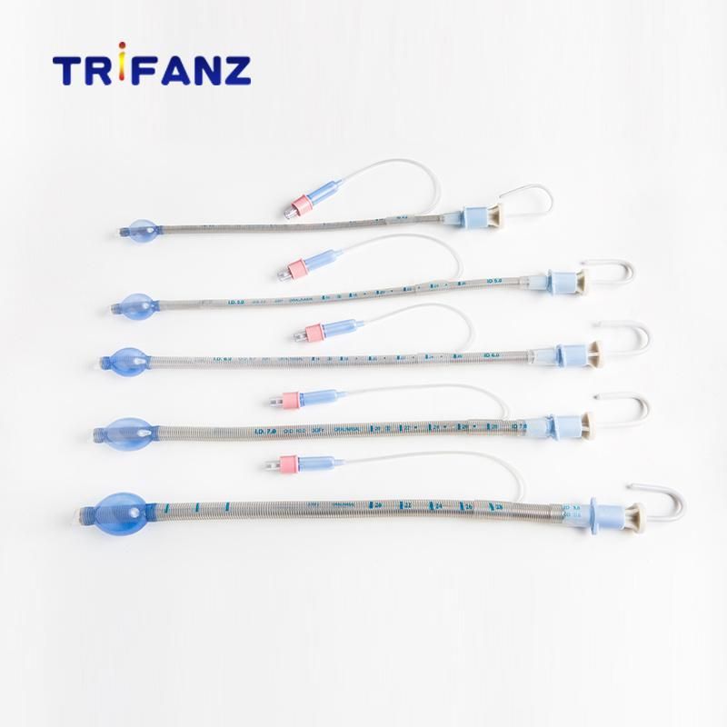 Disposable Silicone PVC Material Endotracheal Tube Cuffed