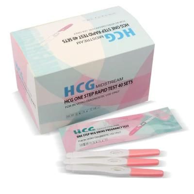 One Step Rapidly Home HCG Pregnancy Urine Test Strip /Instrument