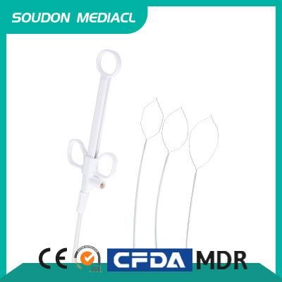 Medical Disposable Supplies Endoscopy Devices Single Use Polypectomy Snares Widely Used in Electro-Surgery with CE China Factory Direct Price