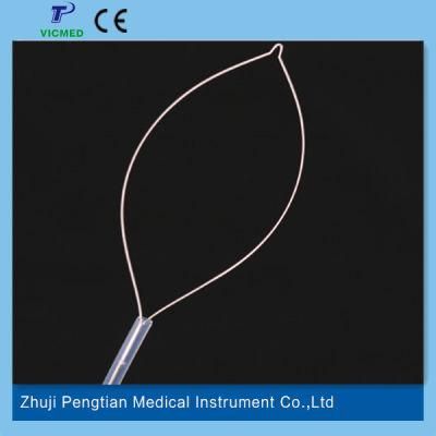 Single Use Rotatable Polypectomy Snare Oval Shape with Ce Marked
